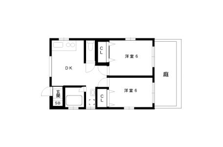 m●640×480（東灘・間取）ロータス御影【101号】