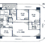 ネバーランド御影石屋川公園 間取り