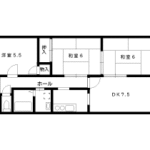 m●（芦屋・間取）カトレアハイツ芦屋